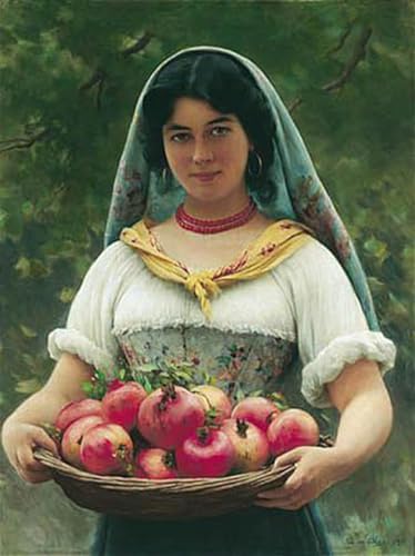 Lienzo cuadro de Eugene De Blaas para decoración de salones elegantes y pasillos