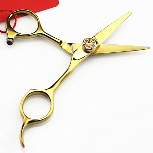 Forbici da Parrucchiere Professionali da 4 Pollici in Acciaio 440C per Sopracciglia, per Trucco E Taglio dei Capelli.