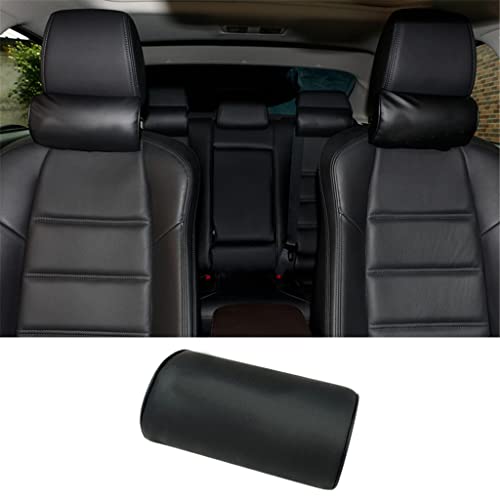 Oreiller de cou en cuir PU pour voiture : appui-tête ergonomique confort