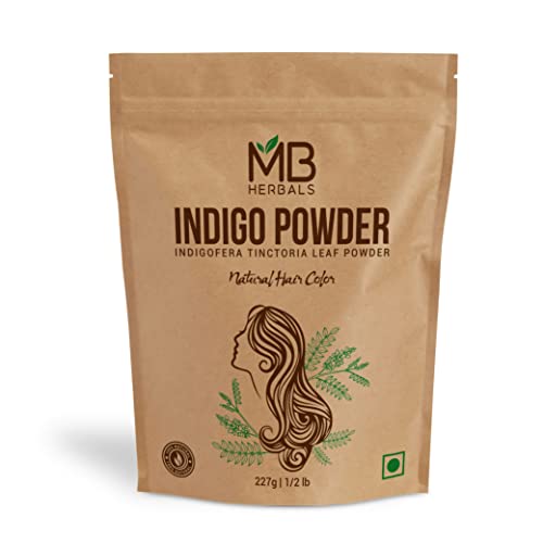 MB Herbals Pure Indigo Leaf Powder 227 g