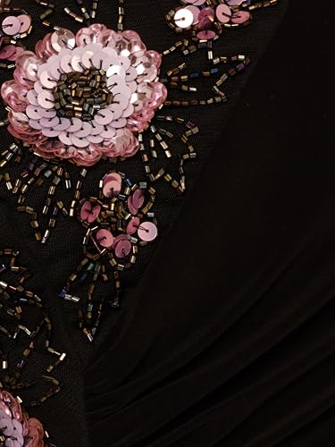 Adrianna Papell Women's Bead Jersey Long Dress3