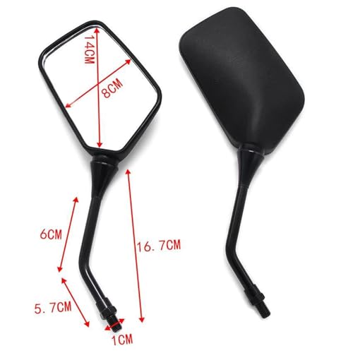 Evita vibraciones con el espejo retrovisor lateral para CBF125 CBF250 3