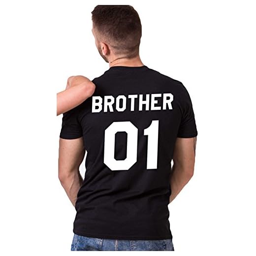 ZKOO Femmes Frères Et Sœurs D'Impression Chemise Décontractée T-shirt à Manches Courtes Blouse Tops Été