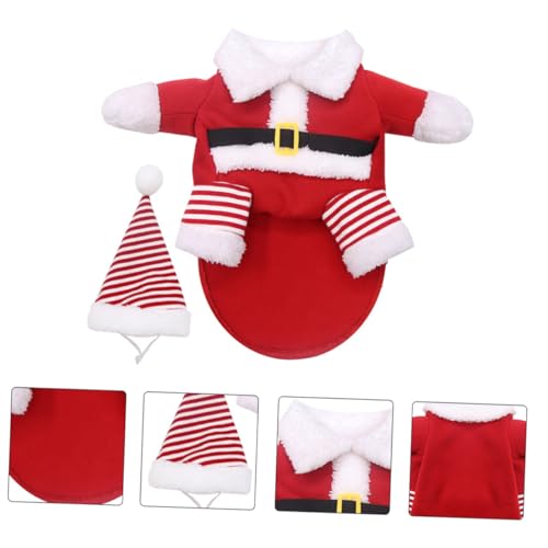 Disfraz Navideño para Perros y Gatos SUPVOX 5XL Rojo miniatura 7