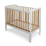 Diseño elegante y versátil - Elegante diseño blanco que se adapta a cualquier decoración. Regula la altura en 5 posiciones y ajusta el lateral en 3 alturas para una versatilidad incomparable.