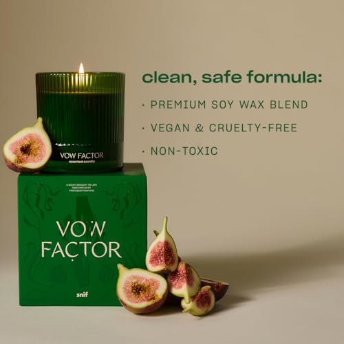 Snif Vow Factor Luxury Scented Candle, 8.5 oz by Snif - Used condition - Image 6