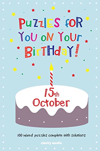 Puzzles for you on your Birthday - 15th October