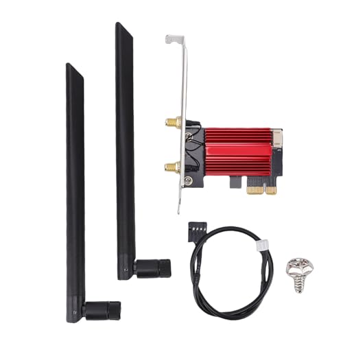 PCIe WiFi 7 Card with 8dBi Antennas Dual Band Network Adapter for 10 11 Fast Data Transfer WiFi 7 Card for Desktop PC miniatura 5