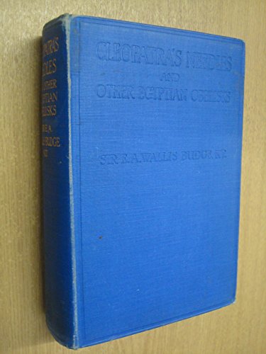 Cleopatra's Needles and Other Egyptian Obelisks 040411315X Book Cover