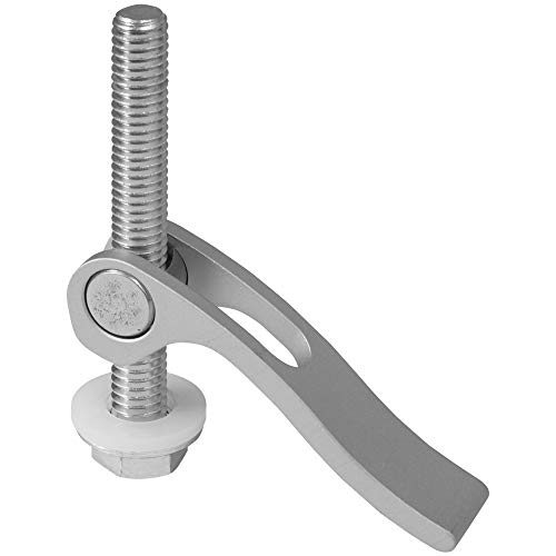 Cam Action T-Track Quick Release Hold Down Clamp for Jigs, Fixtures & Shop Fences. Ideal for Router and Drill Press Table Fences (1, 3/8")