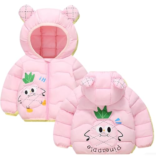 Generisch Kinder Daunenjacke Warme Anoraks mit Kapuze...