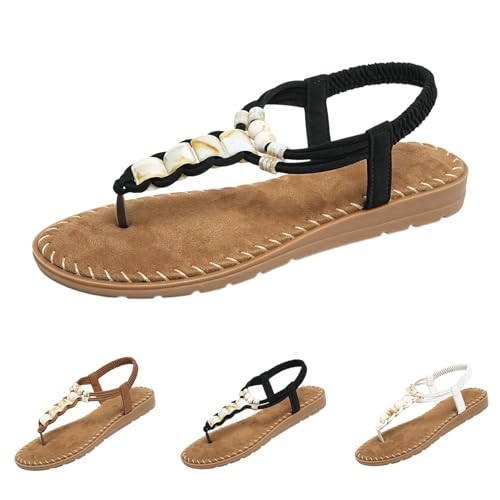 Chanclas de gladiador elásticas y sandalias veraniegas para mujer 4