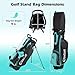 Goplus Complete Golf Club Set for Women, 12 Pieces Right Hand Ladies' Golf Clubs w/ #1 Driver, #3 Fairway, #5 Hybrid, #5, #6, #7, #8, #9, #P & #S Irons, Putter, Golf Stand Bag (Black+Mint)
