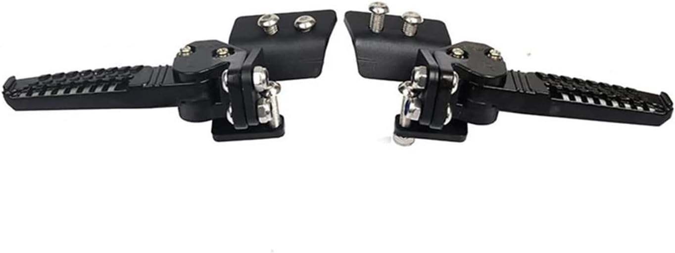 Motorbike footrest pedal Motorcycle Aluminum Pedal Rest Pedal Pedal Footrest For Honda RX125 RX125Fi RX 125 Fi Foot support bracket(Black)