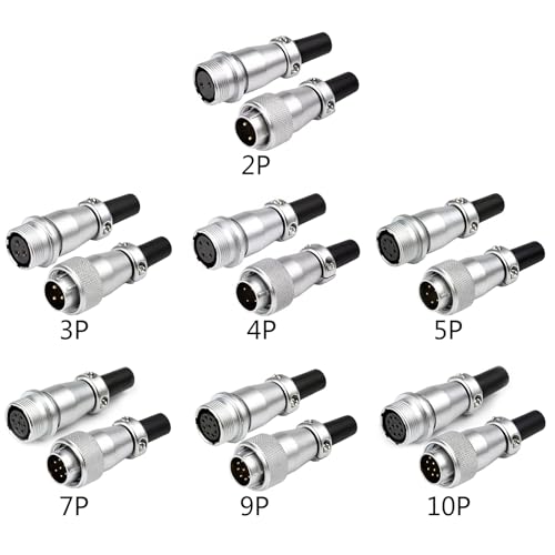 Conector de Aviación WS16 TQ+ZQ macho y hembra miniatura 3