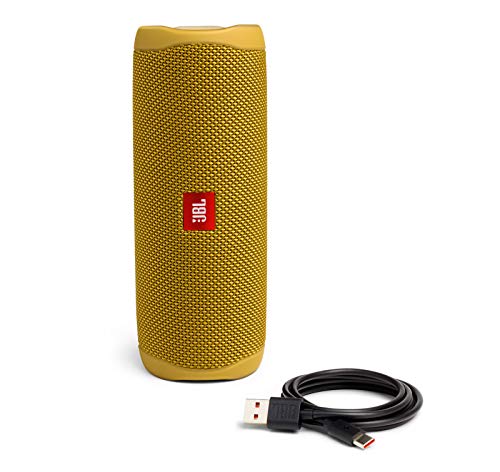 Image of JBL FLIP 5, Waterproof Portable Bluetooth Speaker, Yellow
