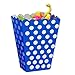 Royal Blue Dots Treat Boxes (Pack of 8) - Elegant Paper Party Favor Containers - Perfect For Celebrations & Gifts