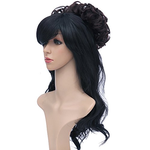 Hair Bun Extensions Wavy Curly Messy Hair Extensions Donut Hair Chignons Hair Piece Wig Hairpiece Scrunchy Scrunchie Hair Bun Updo Hairpiece Hair Ribbon Ponytail Extensions
