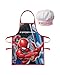 ensemble tablier et toque enfant Spiderman