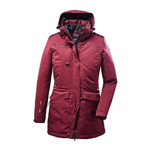 Killtec Damen Funktionsparka/Parka mit abzippbarer Kapuze Cover