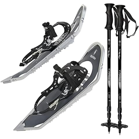 ALPIDEX Schneeschuhe Aluminium Rahmen Damen Herren ab Schuhgröße 38 Cover