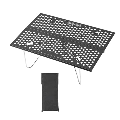 Table pliante portable compacte pour optimiser l'espace en camping et rando