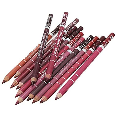 12pcs Professional Lipliner wasserdichtes Lippenstiftstift Set Lange anhaltende Lip Make -up Kosmetische Geschenkset Cover