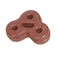 Support Silencieux D'échappement Pour Jaguar XF XJ - Référence C2C32948 / 0920521 - Lot De 2 Pièces
