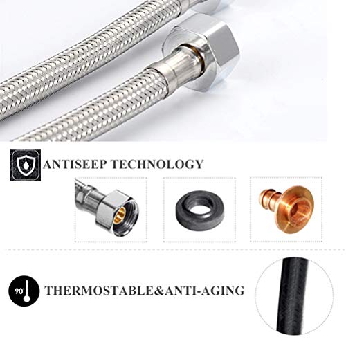 Bathroom Ceramic Washbasin And Faucet Combo White Small Sink Wall Mount Sink Corner Sink Set Chrome Pop-Up Drain Included (Sink With Faucet & Drain) #TOP3