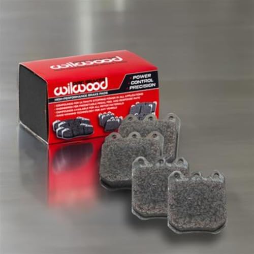 Wilwood Brake Pads, BP-40 Compound, Very High Friction, High Temperature, Dynalite/Dynapro Single Caliper, Set of 4