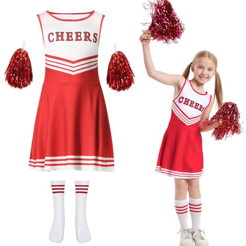 déguisement da cheerleader e animatrice per ragazza