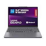 Lenovo IdeaPad Slim 3 Gen 10 – Ordenador Portátil 15.3" WUXGA (Intel Core i5-13420H, 16 GB RAM, 1TB SSD, Gráficos Intel UHD, Wi-Fi 6, Windows 11 Home) Teclado QWERTY Español - Gris Luna