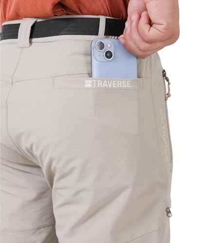 Image of Tripole Traverse Cargo Pants for Men - Convertible Trekking & Hiking Pants for Travel | Quick-Dry Lightweight Zip-Off Pants