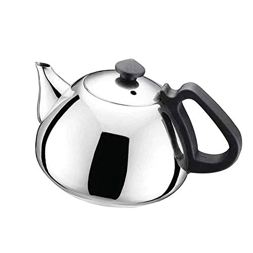 Tetera con infusor Tetera de metal Tetera de Tetera Teteras de café for el hogar, oficina, restaurante, cafetería, tetera de hotel