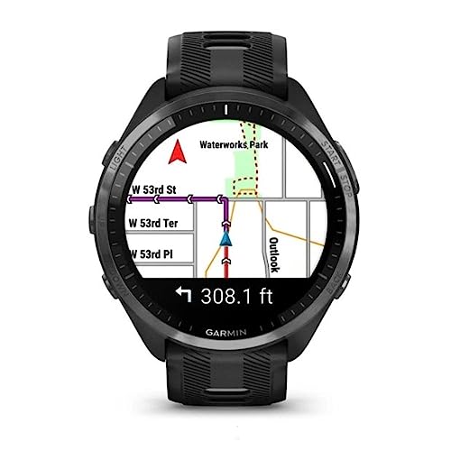 Monitor Cardíaco de Pulso com GPS Garmin Forerunner 965 Preto SA