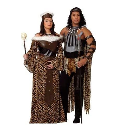 Fiesta y Carnaval, S.L.. DISFRAZ REY ÁFRICA ADULTO - Talla 48 ¦ L-XL Mujer | S Hombre