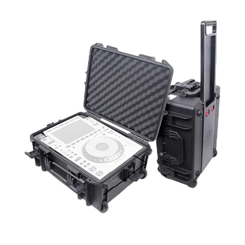 ProX XM-CDHW UltronX - Funda hermética para mezcladores CDJ-3000 y 12 pulgadas con mango y ruedas