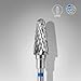 STALEKS PRO Expert Carbide Nail Drill Bit (Frustum, Blue, 6mm Head / 14mm WP) – Medium Hardness for Artificial Nail Correction & Skin Processing in Hardware Manicure/Pedicure