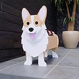 Dog Flower Pot, Dog Shape Plant Container Planters Animal Shaped Decorative Storage Pots Flower Pots for Indoor and Outdoor Plants