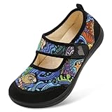 BARERUN Womens Slippers Wide Diabetic Shoes for Women House Slippers for Women Arthritis Neuropathy Edema House Shoes Stable Non Slip Indoor Outdoor Barefoot 8.5 Wide