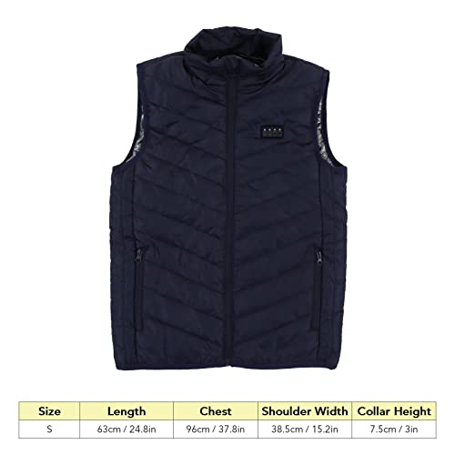17 Area Electric Heating Vest No Harmful No Radiation Lightweight USB Interface Safe Intelligent Hea