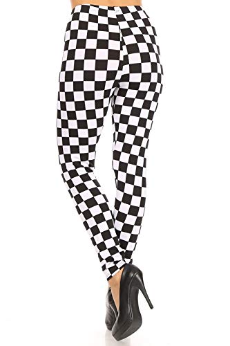 Leggings Depot High Waisted Warm Fleece Lined Leggings Women Tights (S534, Plus Size) #TOP2