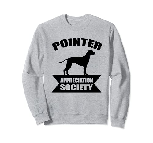 Pointer Dog Sweatshirt, Grey