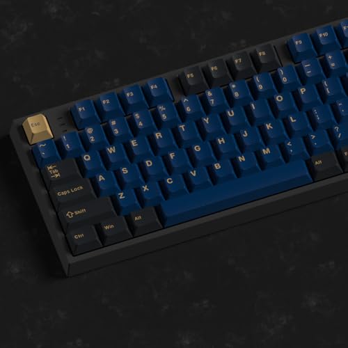 Image of Fogruaden PBT Keycaps Set, Cherry Profile Custom Keycap for Mechanical Keyboard Keycaps(Cherry lanwushi)