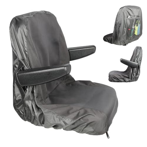 Funda de asiento para cortacésped impermeable | Herramienta de protección de asiento, accesorio para cortacésped