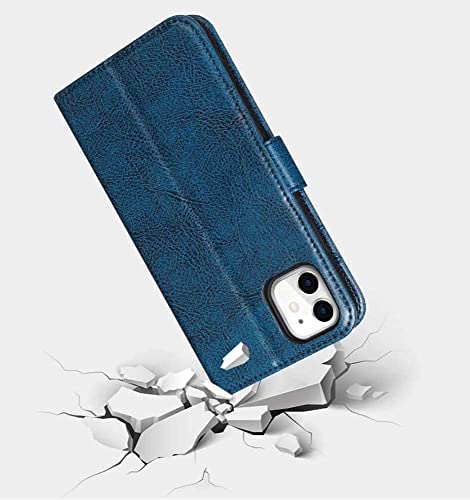 Étui portefeuille cuir iPhone 11 Pro Max marron anti-rayures - 7