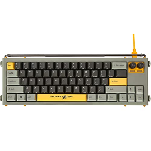 未開封SHURIKEY GEAR HANZO メカニカルキーボード Amazon | Shurikey Hanzo 65% ゲーミングキーボード白色LEDバック