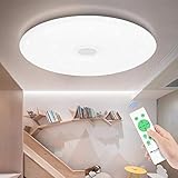 【Einfache Installation und Kundendienst】 Es ist einfach, das Licht an der Decke zu installieren, auch wenn Sie alleine leben. Bitte kontaktieren Sie uns für eine zufriedenstellende Lösung, wenn das Produkt innerhalb von 2 Jahren nicht durch Menschen beschädigt wurde. Wir haben ein professionelles After-Sales-Team, das alle Probleme mit dem Produkt für Sie löst.