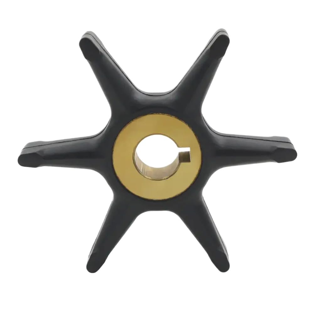 Girante della pompa dell'acqua compatibile con motori fuoribordo 3HP 4HP 5HP 6HP. Sostituisce i codici 277181 e 0434424