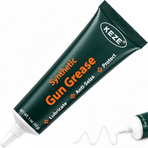 KEZE Gun Grease, PTFE Synthetic Multi-Purpose Anti-Seize Lub...